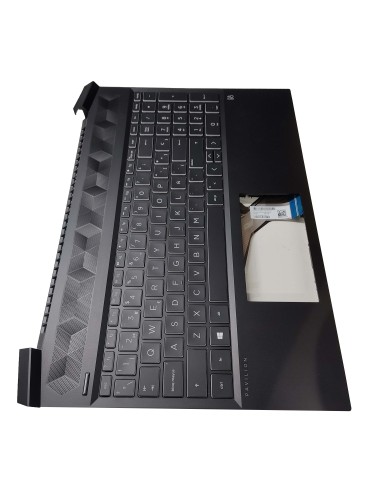 Teclado Top Cover Completo ES Portátil HP L72598-071