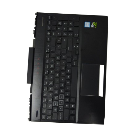 Teclado Top Cover Portátil HP 15-dc1012ns Cover L32775-071