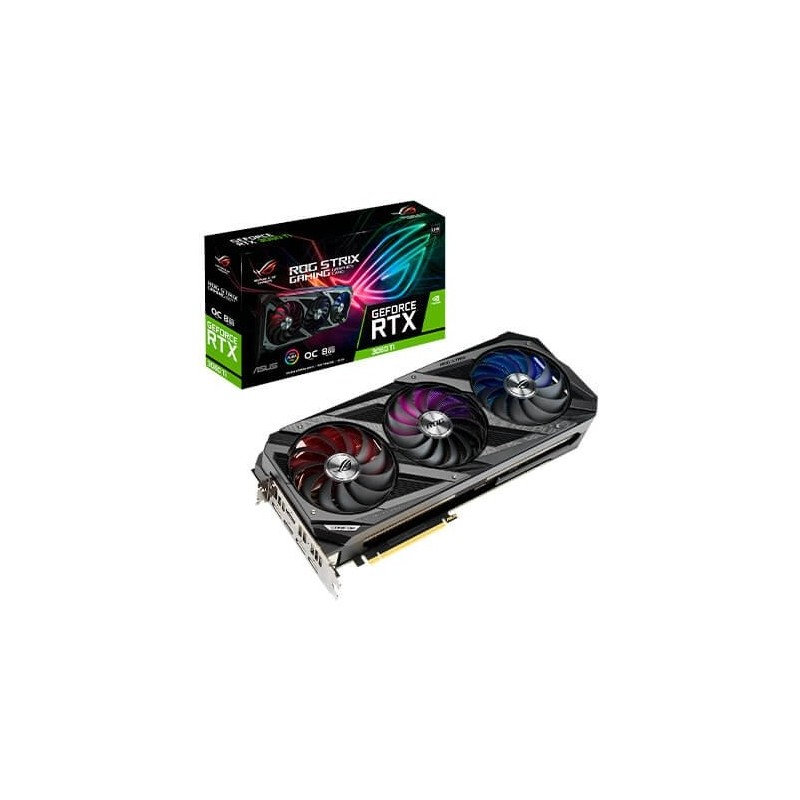 Tarjeta Gráfica Asus Rog Strix Rtx 3060Ti Gaming Oc Lhr 8G