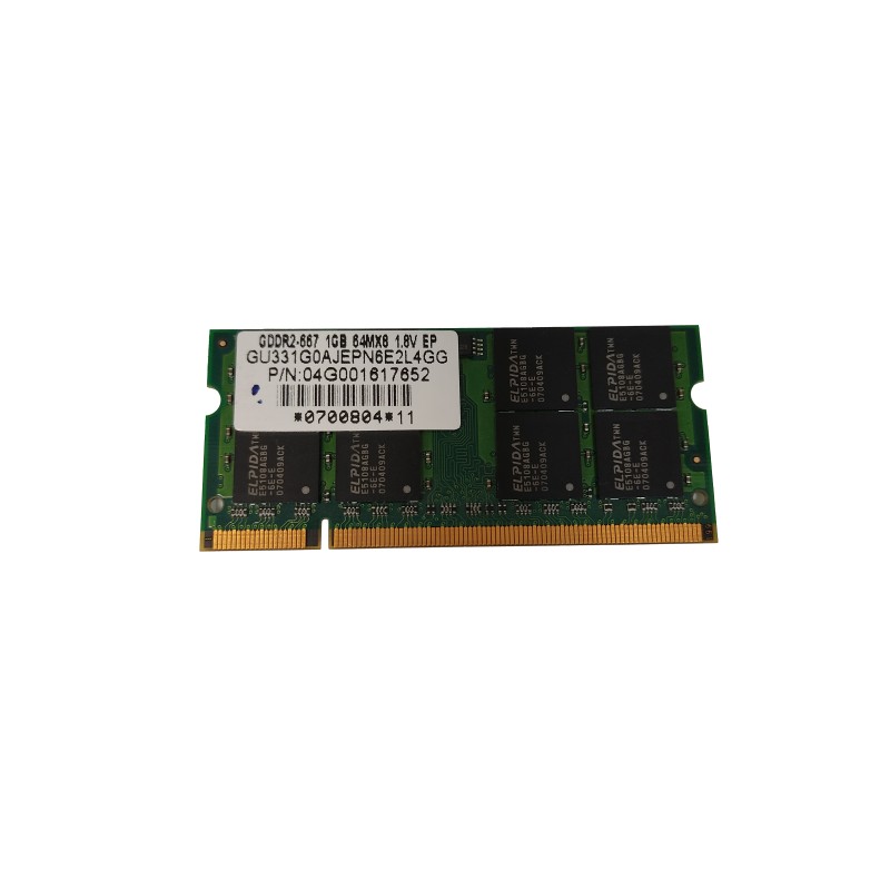 Memoria RAM 1GB DDR2 667MHz Portátil ASUS X50R 04G001617652