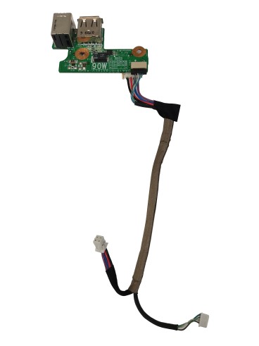 Placa Conector DCIN USB Portátil HP Dv6319eu DAAI8IB18A1